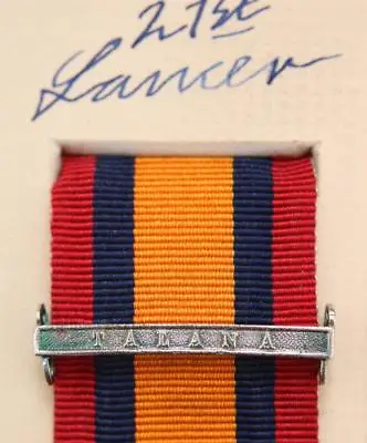 Qsa Queens South Africa Medal Ribbon Bar Clasp Talana Boer War Campaign • $23.27