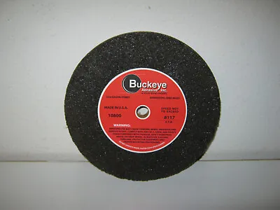 Buckeye 8  X 1/2  Coarse Grit 5/8  Arbor Grinding Wheel #10800-free Ship-bin 1 • $18.99