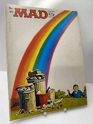 MAD MAGAZINE UK No. 127 - OCTOBER 1972 - Vintage 70s Nostalgia • £8.99