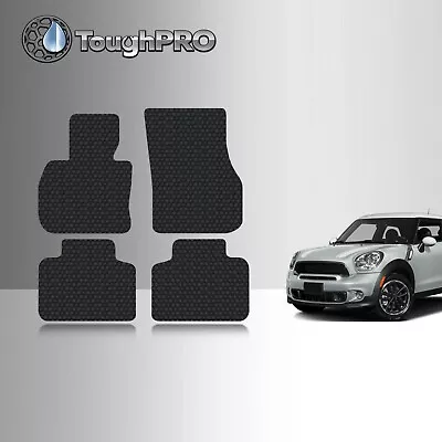 ToughPRO Floor Mats Black For Mini Cooper Countryman All Weather 2017-2024 • $69.95