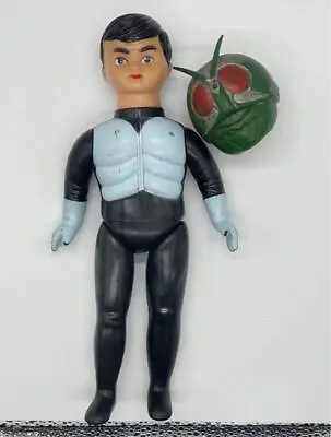 Kamen Rider Figure Soft Vinyl Vintage BANDAI No.1 Rare Mask Removal • $889.11