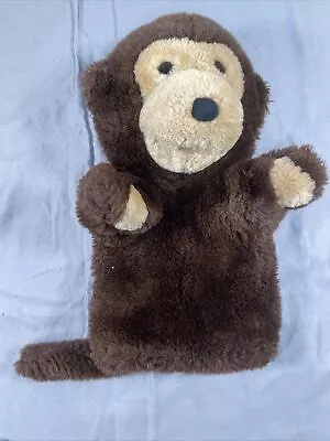 Vintage Dakin Baby Monkey No Pacifier Chimp Ape Plush Hand Puppet Stuffed Animal • $10