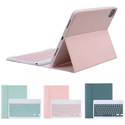 Bluetooth Keyboard Leather Case For IPad 7th 8th 9th Gen Mini 4 5 Air 2 3 Pro 11 • £12.96