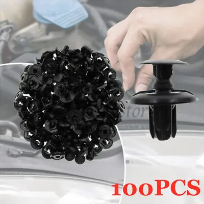 100x Push Type Clip For Honda Inner Fender Liner Splash Shield Retainer 8mm Hole • $6.88