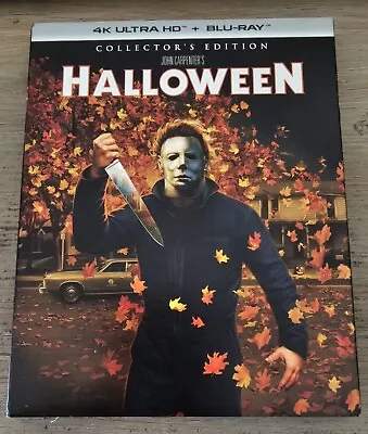 Halloween 4K / Blu Ray W Hard Slipcase Scream Factory Shout 1978 Michael Myers • $12.90