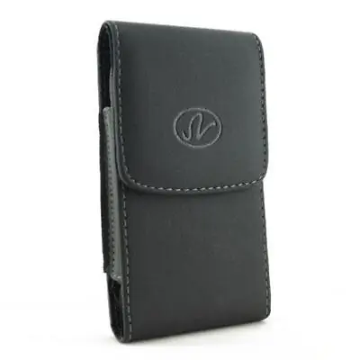 CASE BELT CLIP LEATHER HOLSTER COVER POUCH VERTICAL CARRY PROTECTIVE For PHONES • $13.71