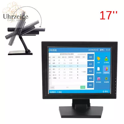 17  Touch Screen LCD Display Monitor LED USB VGA POS Windows7/8/10 Portable • $123.50