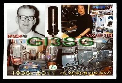 £2.89 • Buy 1 X QSL Card Radio UK GI3SG Belfast Northern Ireland 2011 ≠ S493