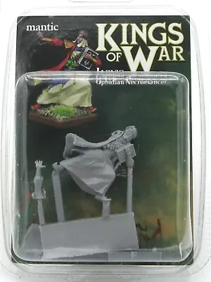 Kings Of War MGKWU201 Jarvis Ophidian Necromancer (Obessed Academic) Mage Wizard • $17.99
