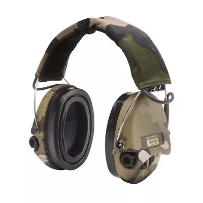 Sordin Supreme Pro-X LED - Camo Cups Camo Headband With Gel Ear Seals • $330