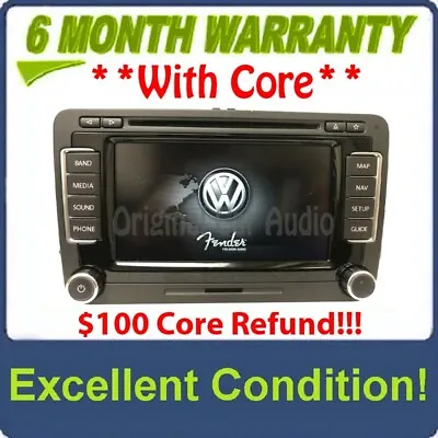 2010 - 2015 Volkswagen VW OEM Fender Premium RNS-510 GPS Navigation Receiver • $666.40