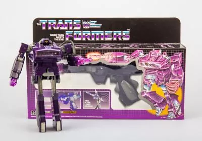 TRANSFORMER Toy G1 Reissue Shockwave  New With Box Free Shipping • $92.14