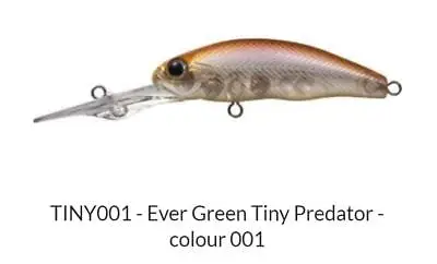 Evergreen Tiny Predator 55mm Suspending Crank Bait • $27.95