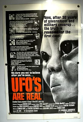 UFOs ARE REAL Original 1979 1 Sheet Movie Poster  • $119.99