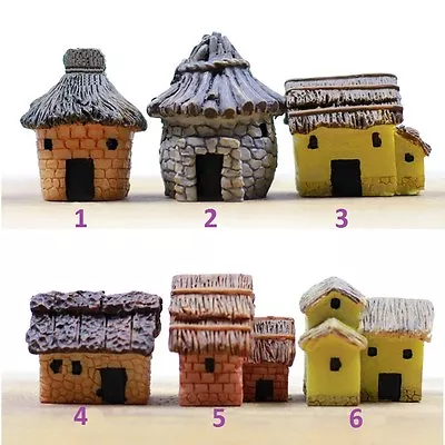 Miniature Fairy Garden Home Stone Cottage Terrarium Accessories (FAST SHIPPING) • $3.69