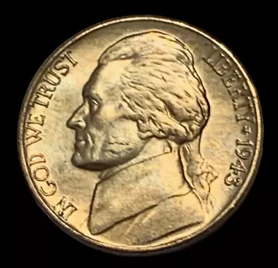 1943-D Jefferson War Nickel Some Toning ***XF+*** • $11.99