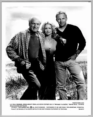 Message In A Bottle Paul Newman Robin Wright Penn Kevin Costner Movie Still 8x10 • $11.95