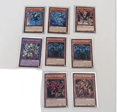 Yugioh Cards Bundle Lot X8 - Gaia The Fierce Knight God Cards - Aus Post • $35