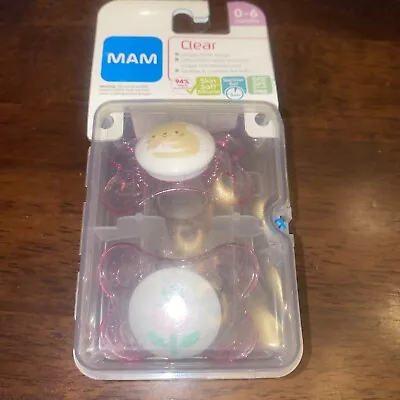 Mam Pacifiers Newborn 0-6 Months New • $10.99