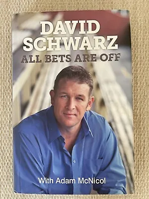 $30 • Buy SIGNED - All Bets Are Off By David Schwarz – HCDJ, First Ed. A Personal Account 
