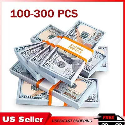 100-400PCS Prop Fake Looks Best Toys Money For Pretend Play Music Birthday Party • $7.99