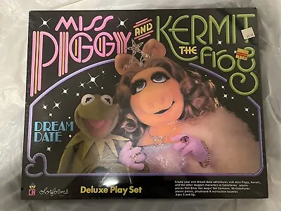 Colorforms Vintage Miss PIggy And Kermit The Frog Dream Date Deluxe Play Set • $99