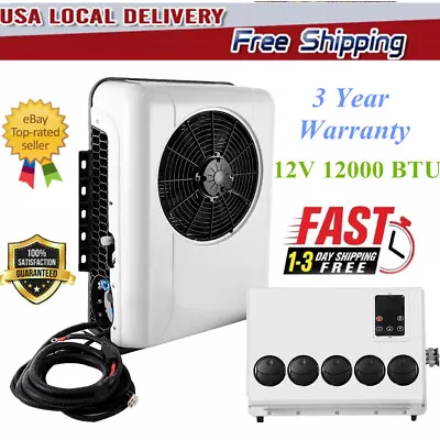 12V 960w Electric Split Truck Air Conditioner Set For RV Caravan Tractor Parking • $619.99