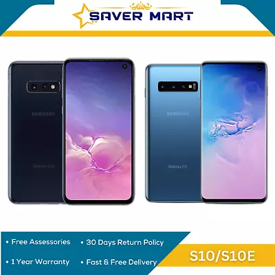 NEW Samsung Galaxy S10 /S10e -128GB- Unlocked Android Smartphone -  Pristine A++ • £129.59