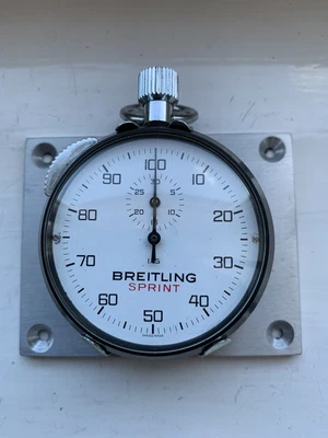 £165 • Buy Vintage Breitling Sprint Mechanical Stopwatch Dashboard Rally Dash Timer