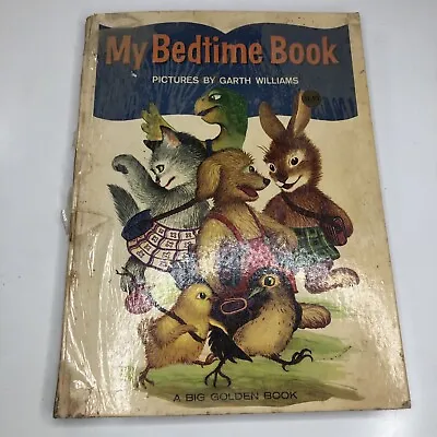 Big Golden Book - My Bedtime Book - Garth Williams Art - Mister Dog - 1964 HC • $9.55