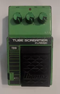 Vintage Ibanez Tube Screamer Classic TS10 Overdrive Guitar Effect Pedal  • $225
