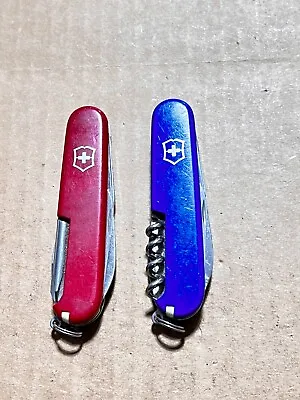 Lot Of 2 Victorinox Swiss Army Knives - Spartan - Tinker • $19.99