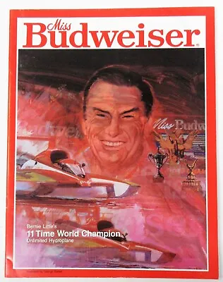 1990 MISS BUDWEISER YEARBOOK Hydroplane Boat Racing Mint C3 • $14.99