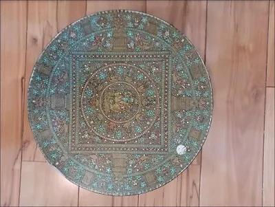 Springbok Puzzle Vintage Circular NEPALESE MANDALA 502 Pcs 1971 Round COMPLETE • $25