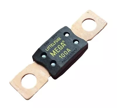 ORIGINAL Littelfuse MEGA 0298100 298 Series 100A 32V TIME DELAY Fuse • $5.03