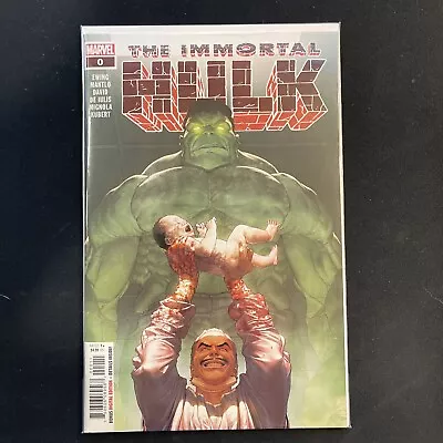 The Immortal Hulk #0 (2018) Key Origin Banner And Hulk Ext High Grade Never Read • $4.99