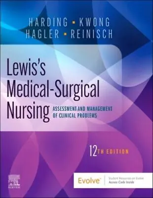Lewis's Medical-Surgical Nursing: Assessment And Management Of Clinical Problem • $96.54