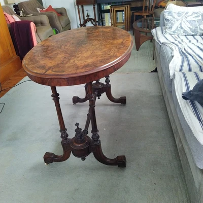 $400 • Buy Antique Burr Walnut Occasional Table