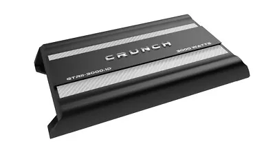 Crunch GTRII-3000.1D GTRII Series 3000 Watt Mono Amplifier 1 Ohm Stable Car AMP • £189.99