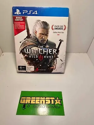 The Witcher 3 Wild Hunt PS4 🇦🇺 Seller Free And Fast Postage • $18.99
