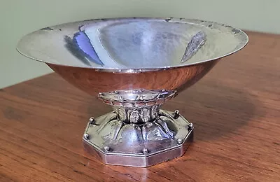 Vintage Georg Jensen Sterling Silver Pedestal Candy Dish #181A  Denmark • $395