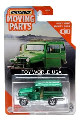 $8.75 • Buy 2020 Matchbox Moving Parts 1962 Jeep Willys Wagon