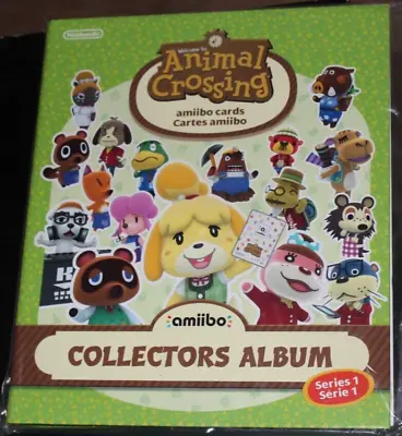 Animal Crossing Amiibo Collectors Folder Series 1 Complete 100 CARDS Nintendo • $390