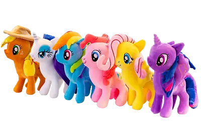 My Little Pony And Friends Huggable Stuffed Animal Toy Set Of 6  • $52