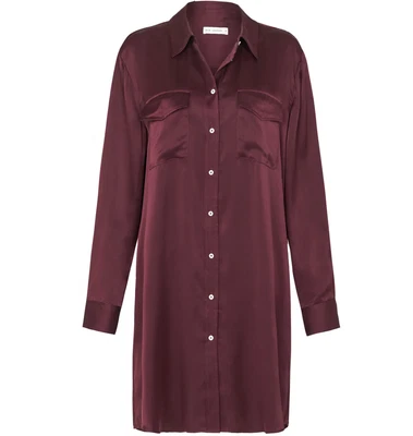 $100 • Buy Silk Laundry Boyfriend Shirt Dress Size S