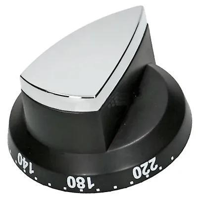 RANGEMASTER 90 90DF 110 110 DF ELAN Range Oven Hob Switch Knob Silver / Black • £32.99