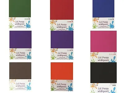 8 Sheets Of A4 Foam Multi Colour Packets  X 2mm • £4.49