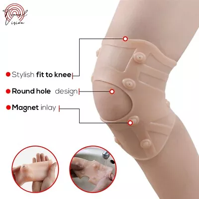 £1.49 • Buy Gel Knee Support Magnet Protection Sleeve Patella Brace Arthritis Pain Relief