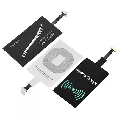 Universal Qi Wireless Charger Receiver Charging Adapter For IOS/Micro USB/Type-c • £5.14