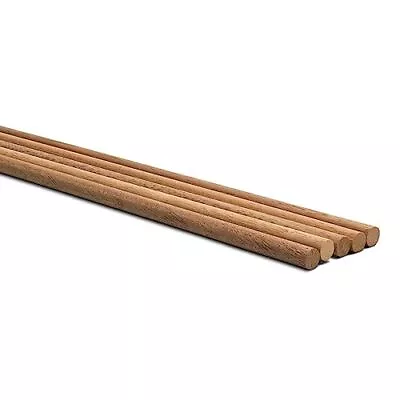 Walnut Wood Dowels 1/4 Inch X 36 Pack Of 2 Wooden Dowels 36  Inch Long Wooden... • $33.58